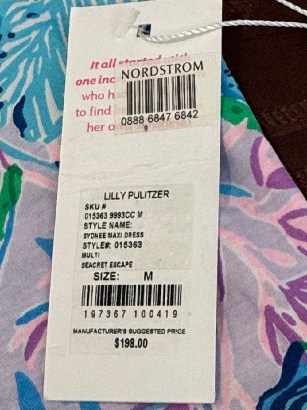 Lilly Pulitzer ‘Sydnee” Tiered Maxi Dress. Size Med - Picture 9 of 15